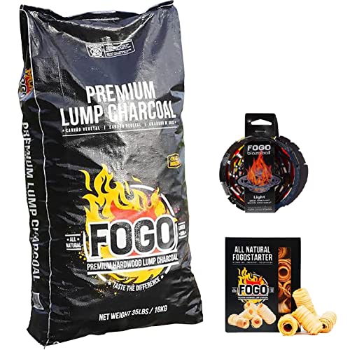 Premium Oak Lump Charcoal, 17.6 Pound Bag N834