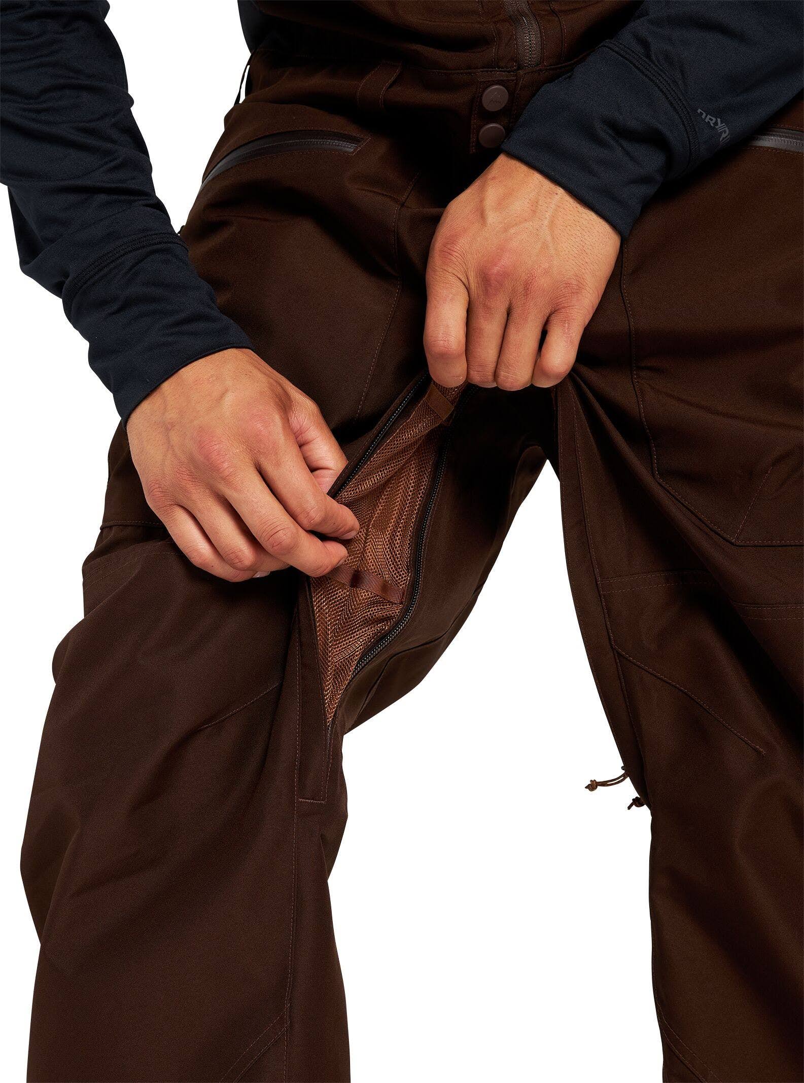 Seal Brown L GORE-TEX Bib Pant D962