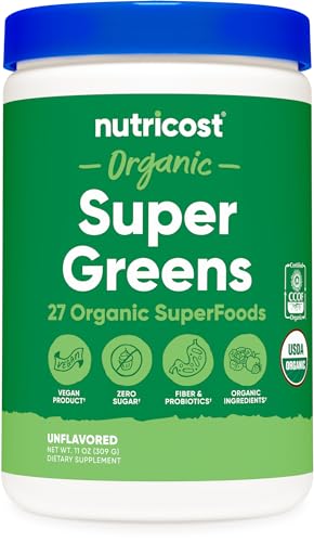 Organic Super Greens Powder 30 Servings J450