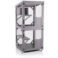 Large Wooden Cat Enclosure on Wheels with Resting Box E7149