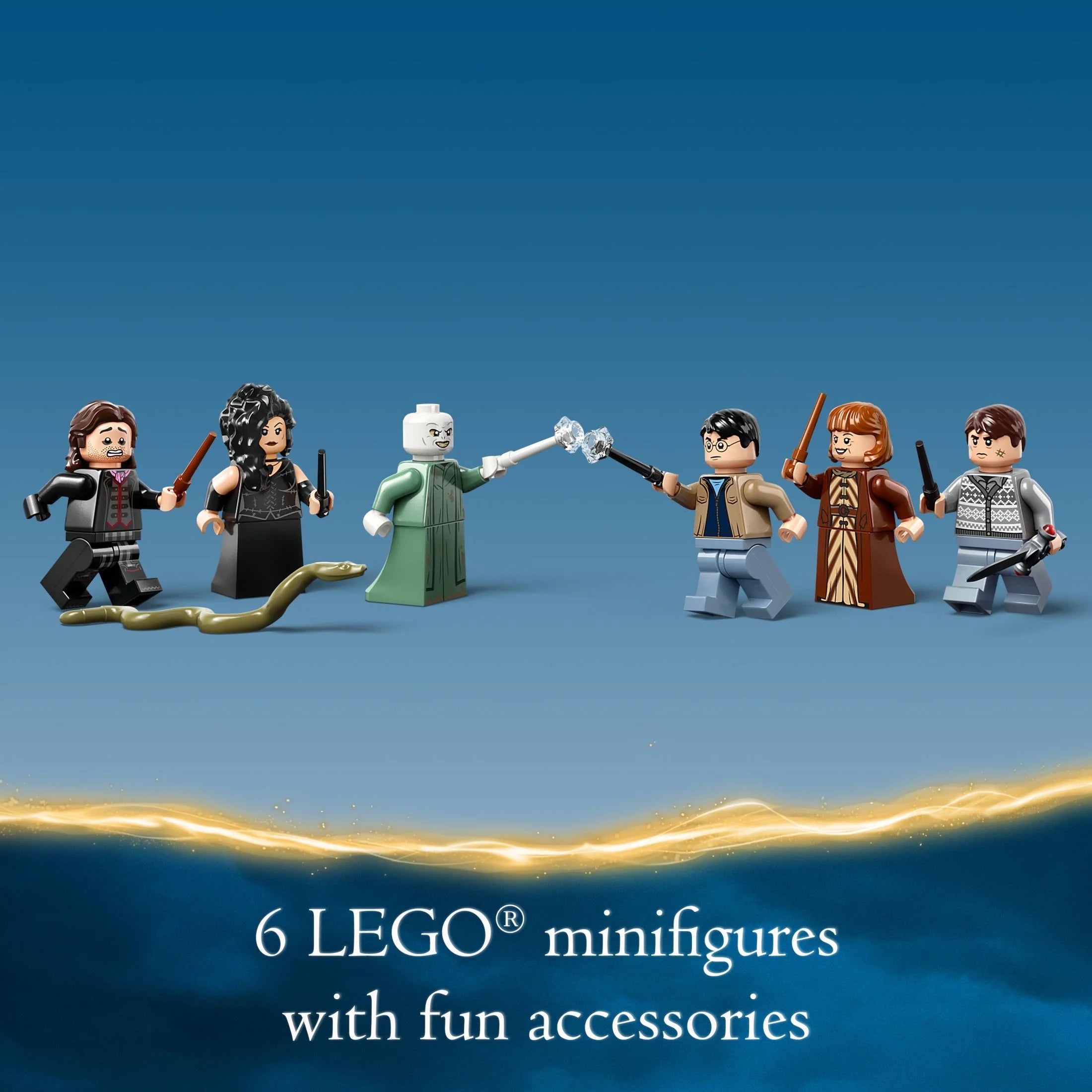 LEGO Harry Potter Building Toy Set with Castle and 6 Minifigures A3593