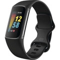 Black/Graphite Stainless Steel Fitness Tracker Z52037