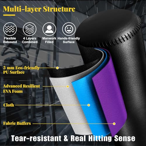 Freestanding Heavy Boxing Bag with Stand Q2234
