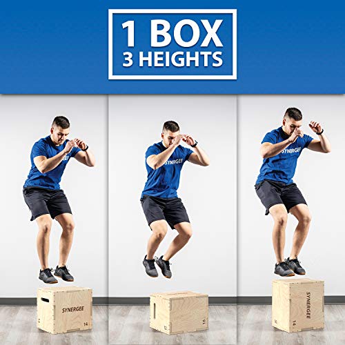 3 in 1 Wood Plyometric Box L6600