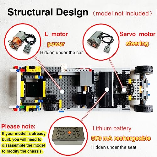 3 Motors Motor Set Compatible with Lego 42141 N31448