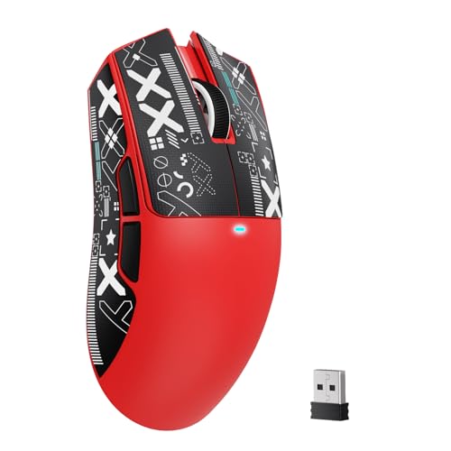 Berry Red Wireless Gaming Mouse W86243