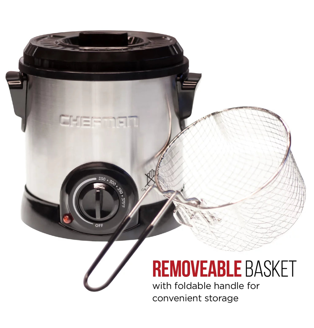 1 Liter Stainless Steel Deep Fryer X2127
