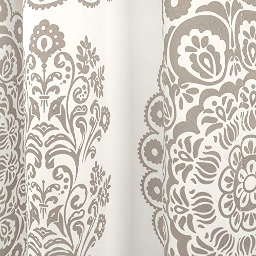 Gray Light Filtering Window Curtain Panel Pair, 84" x 52" R7489
