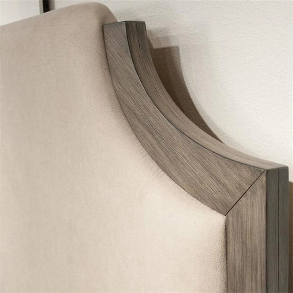 Upholstered Queen Panel Bed D9535
