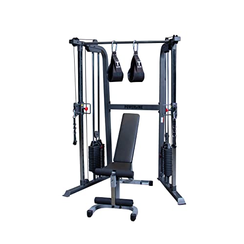 Cable Crossover Exercise Machine with Dual Weights Stack R681525