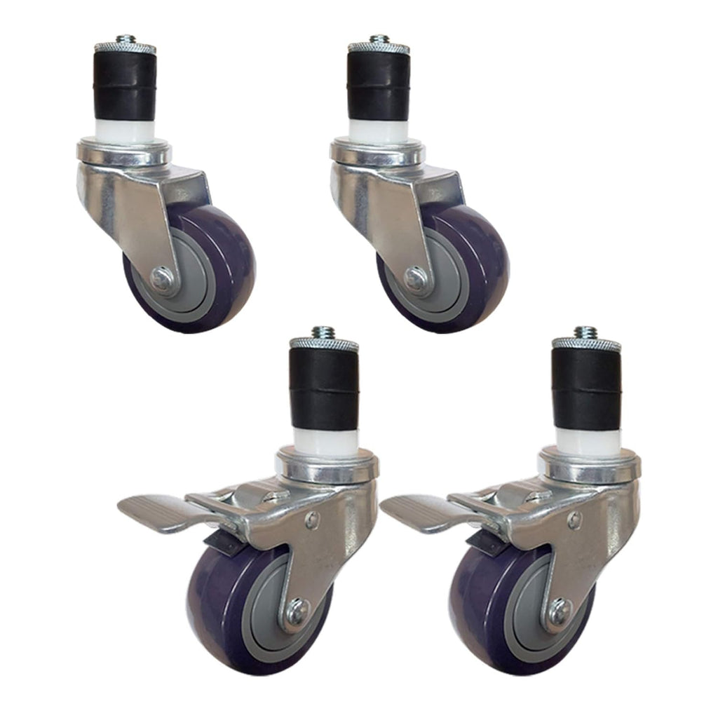 Set of 4 Casters for Stainless Steel Work Table S9772