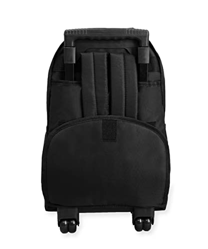 Wheeled Backpack with Pattern, One Size I200967