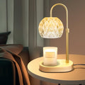 Adjustable Height Dimmable Candle Warmer Lamp with 2 Bulbs Timer A892357