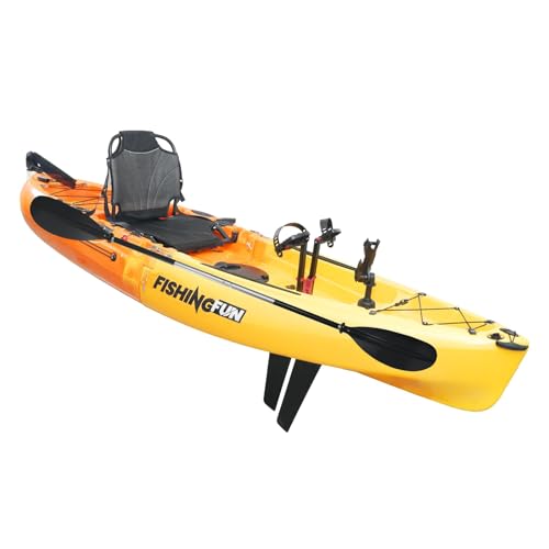 9ft Modular Kayak with Pedal Drive Sit On Top Fishing Kayak G27100