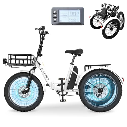 20" Folding 3 Wheels Electric Tricycle with Aluminum Frame V299