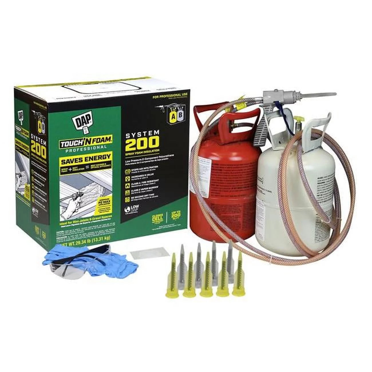 Cream Polyurethane Foam 2-Component Insulation Kit K220888