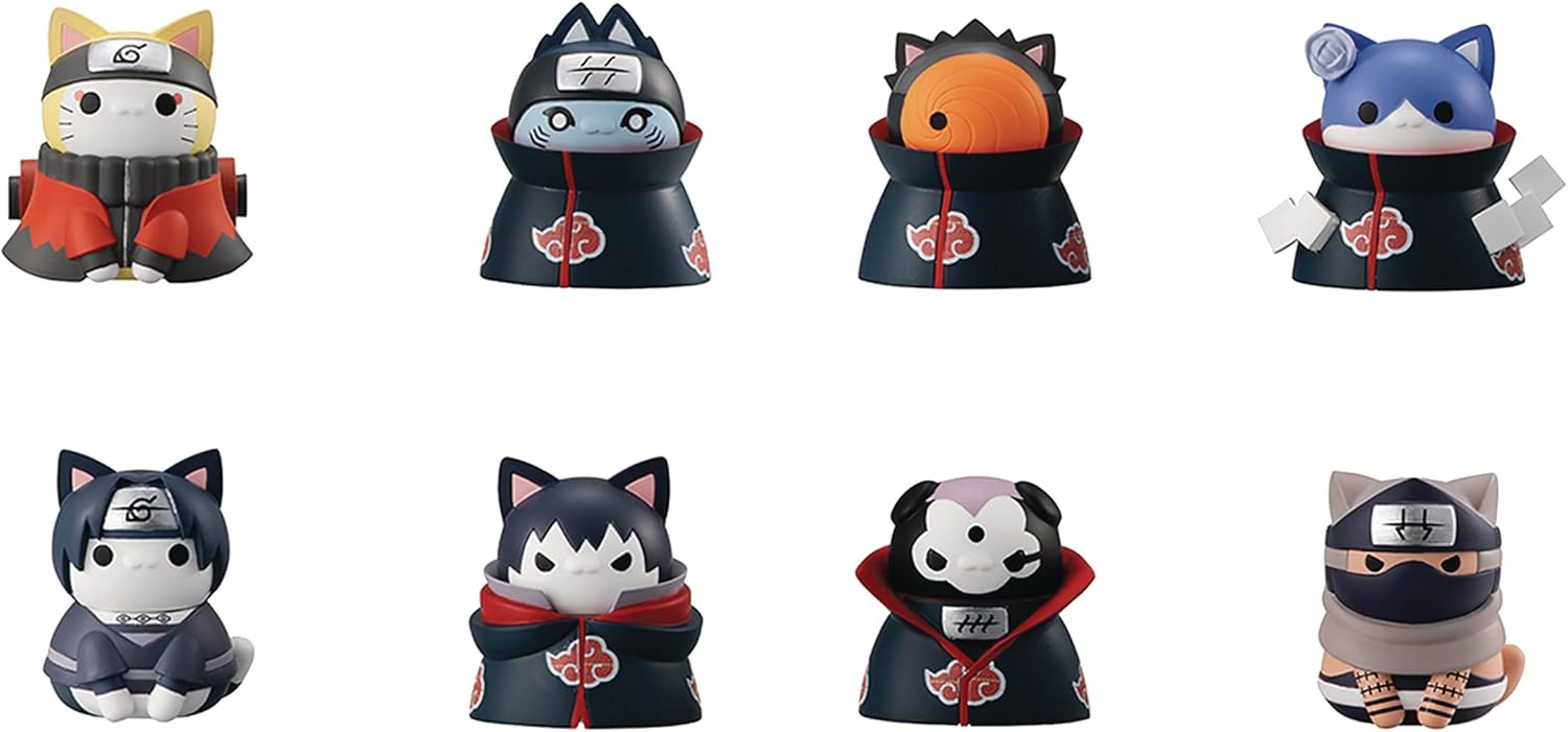 Box of 8 Naruto Shippuden Figures U881602