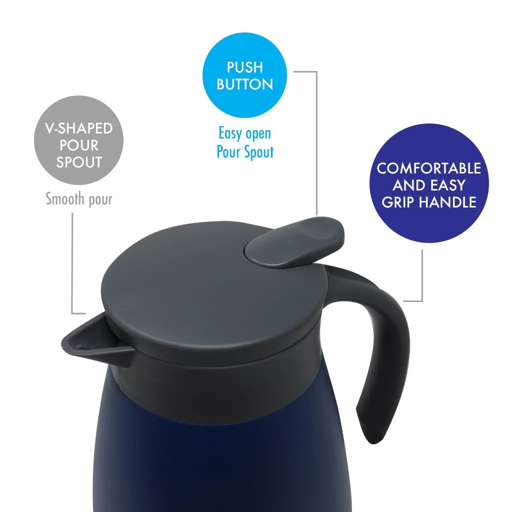 50oz Stainless Steel Double Wall Thermal Coffee Carafe W821
