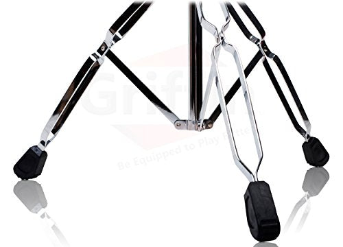 6 Piece Drum Hardware Pack with Snare, Hi-Hat, Cymbal Boom, Kick Pedal & Throne T183