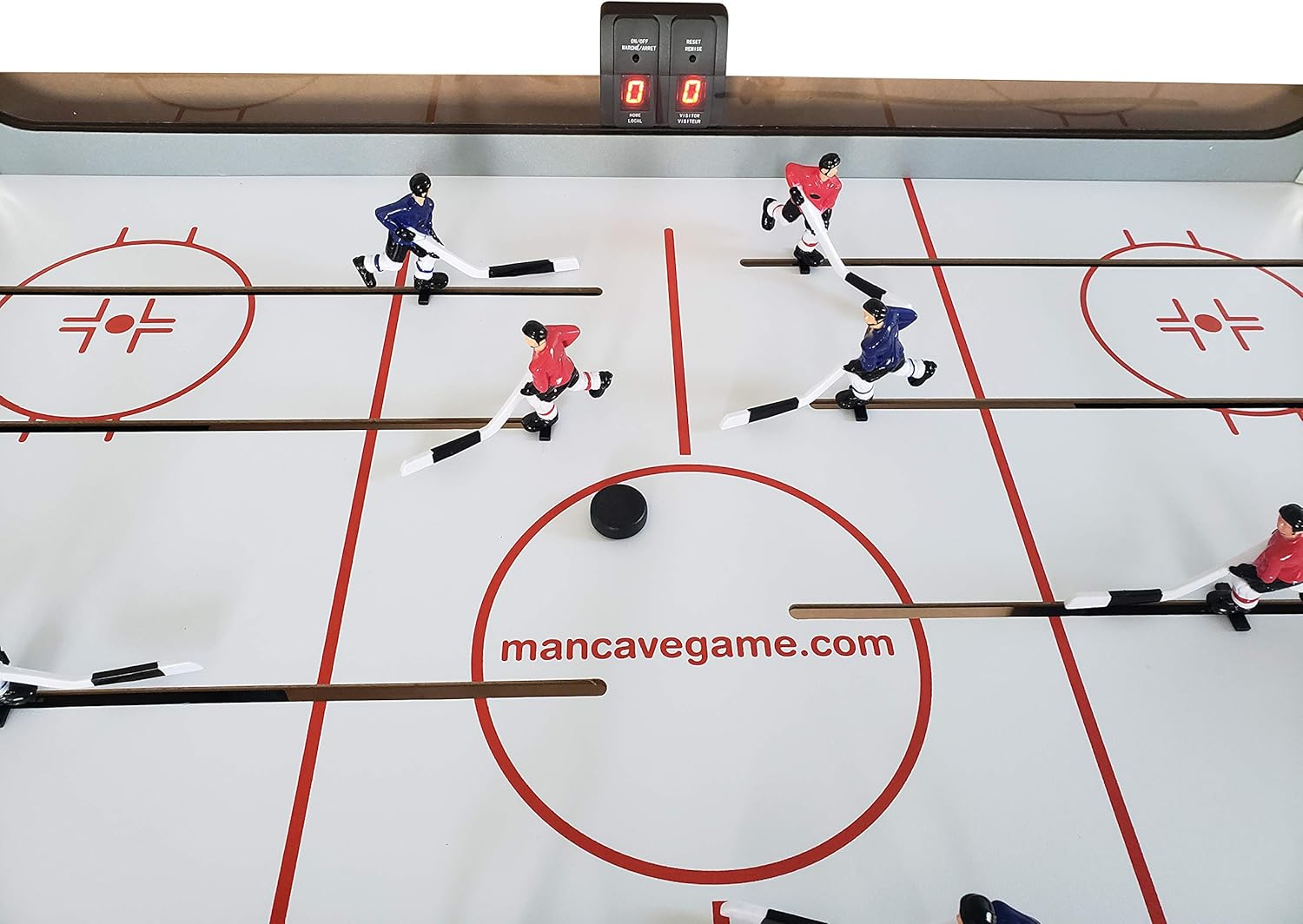 40 Deluxe Rod Hockey Game Table with Electronic Scoring R295