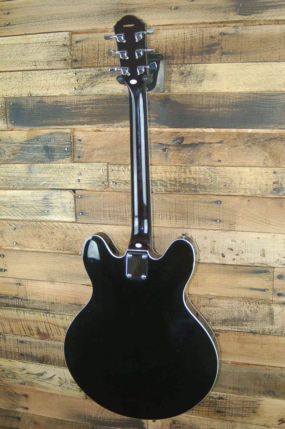 Sunburst Semi Hollowbody Electric Guitar Z1254