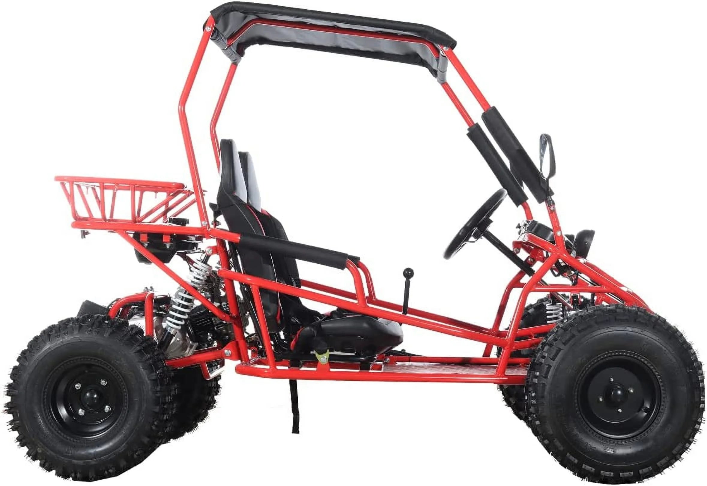 125cc Gas Powered Go Kart 3 Semi-Automatic Transmission 18"/19" Wheels Y8120