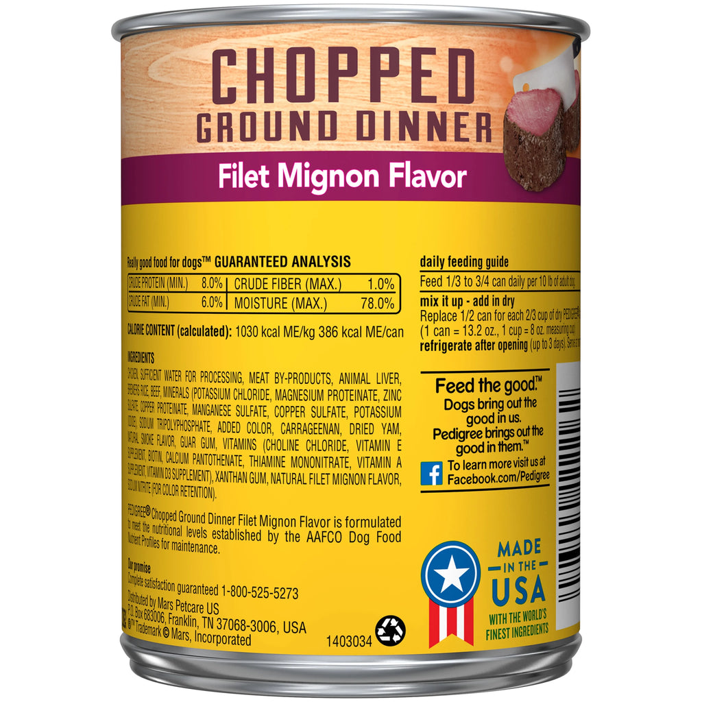 (12 Pack) 13.2 oz. Canned Wet Dog Food S46331