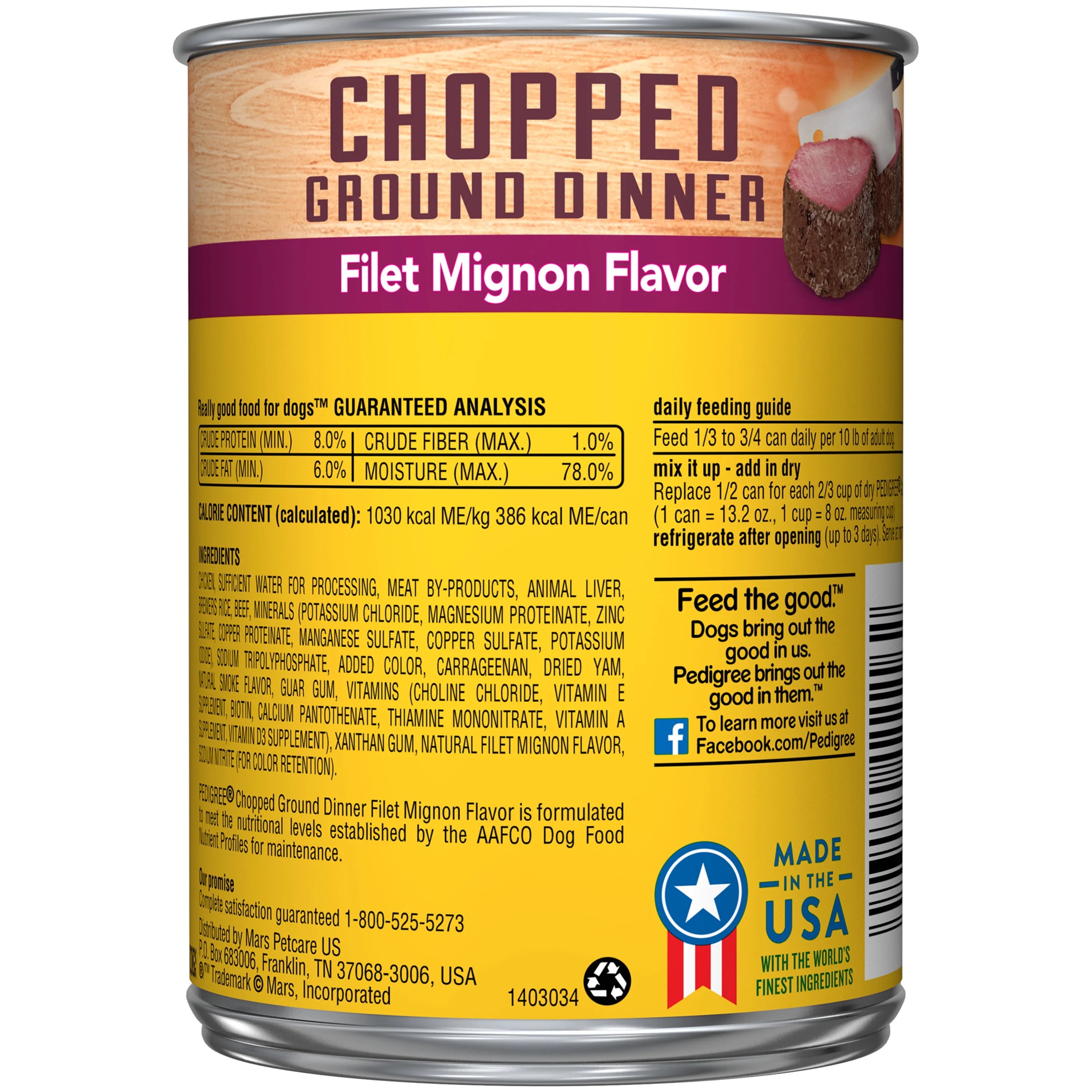 (12 Pack) 13.2 oz. Canned Wet Dog Food S46331