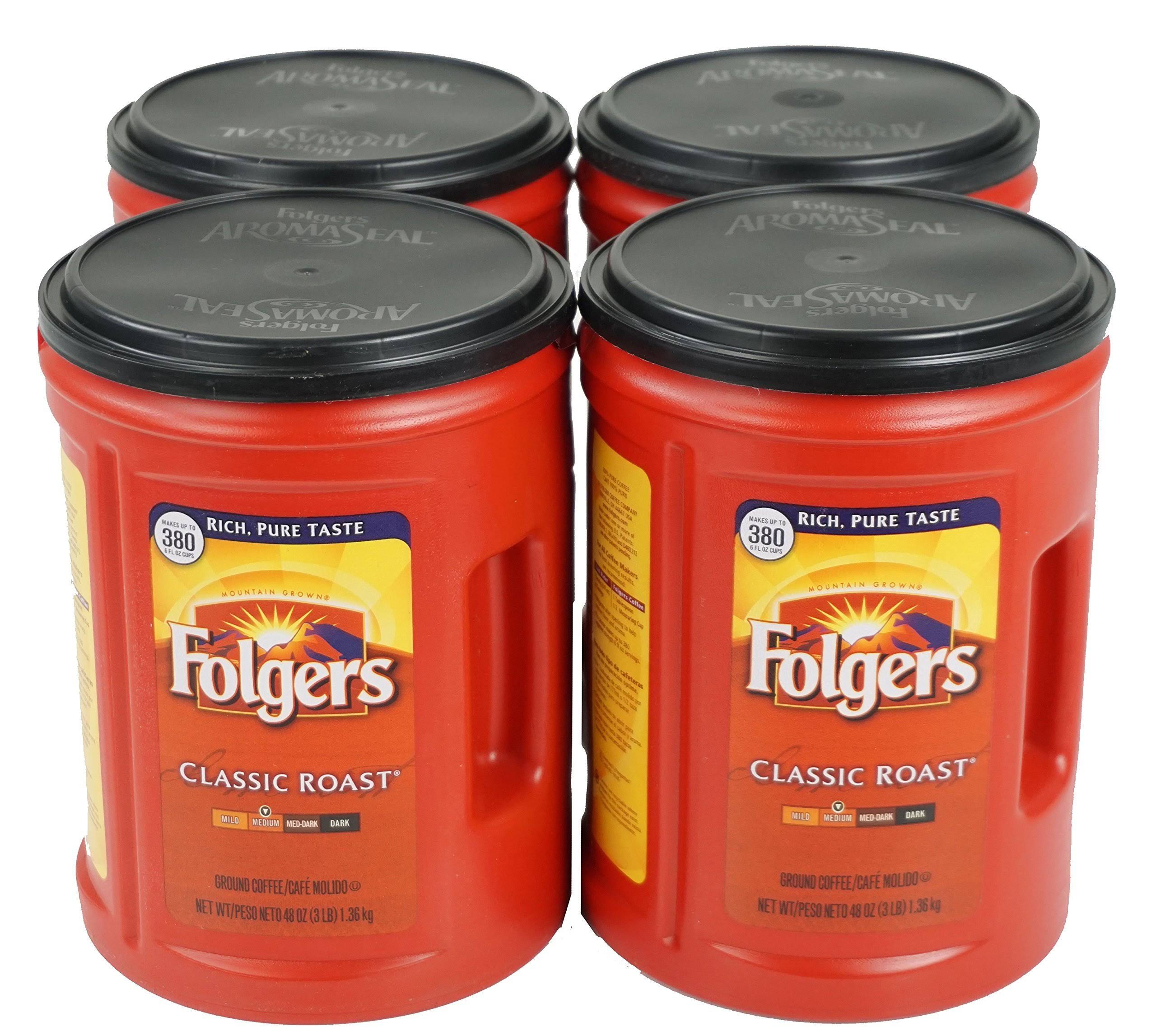 Classic Roast Coffee, 48 Ounce x 4 R1738