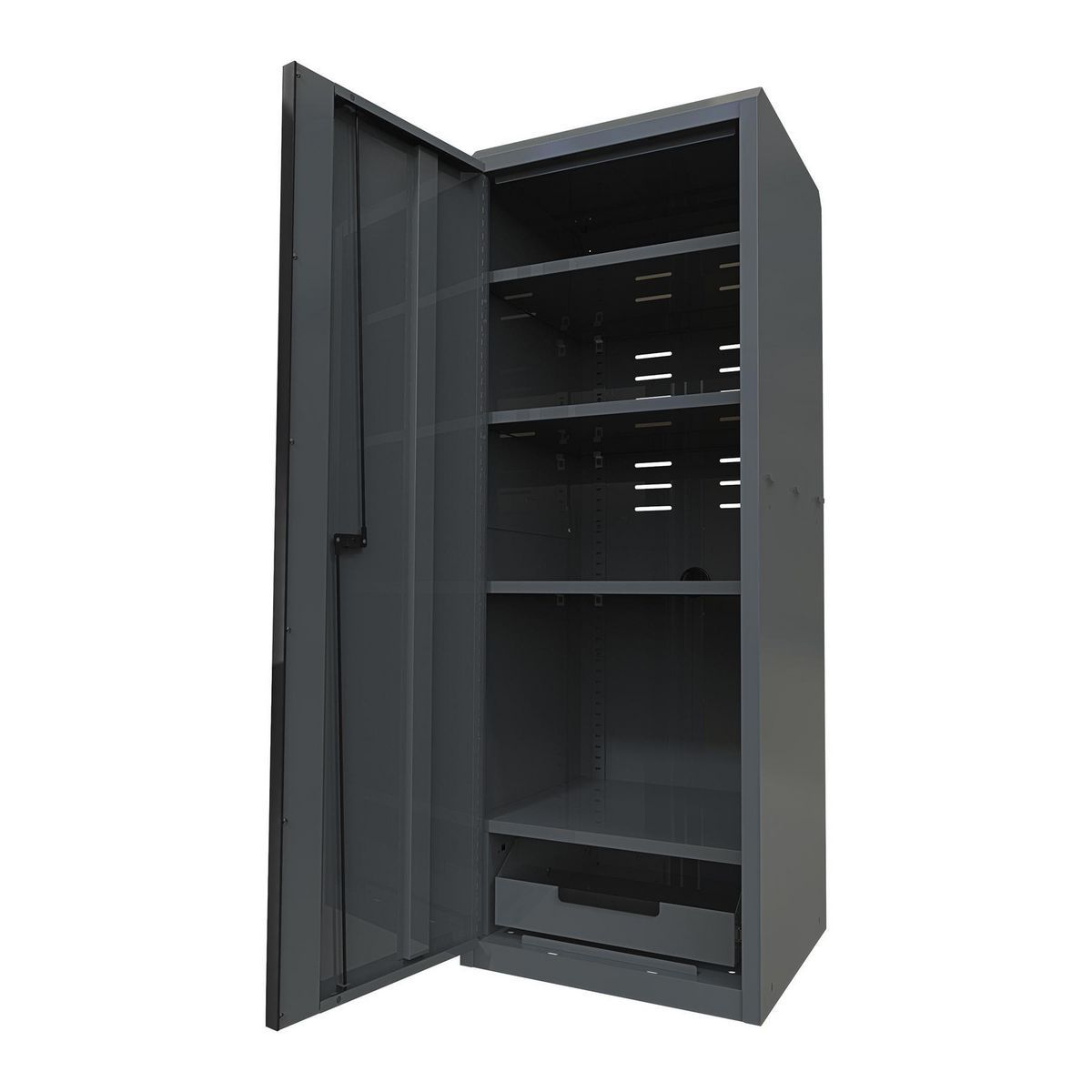 Blue 22 in. End Locker T65662
