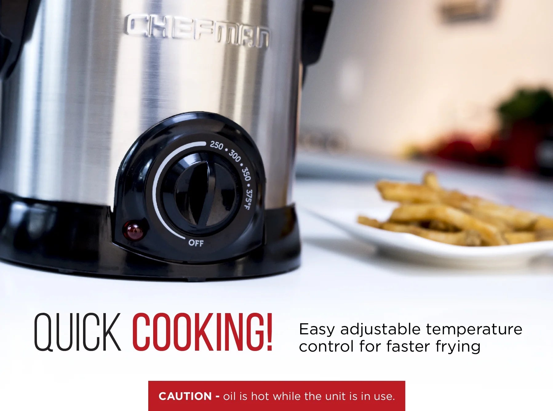 1 Liter Stainless Steel Deep Fryer X2127