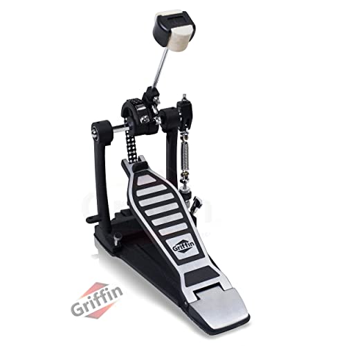 6 Piece Drum Hardware Pack with Snare, Hi-Hat, Cymbal Boom, Kick Pedal & Throne T183
