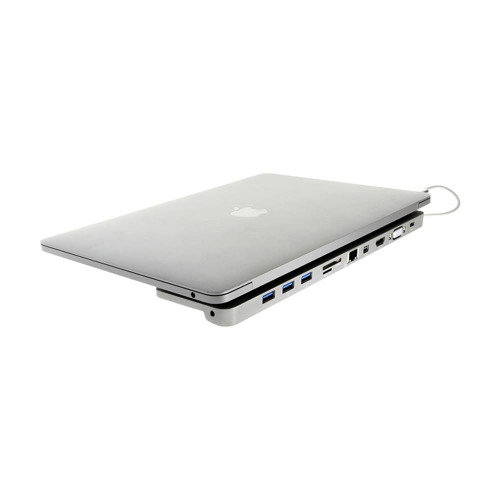 USB C PD Docking Station with Multi-Port USB 3.1 Hub Aluminum X687656