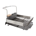 Charcoal Expandable Dish-Drying Rack W9253