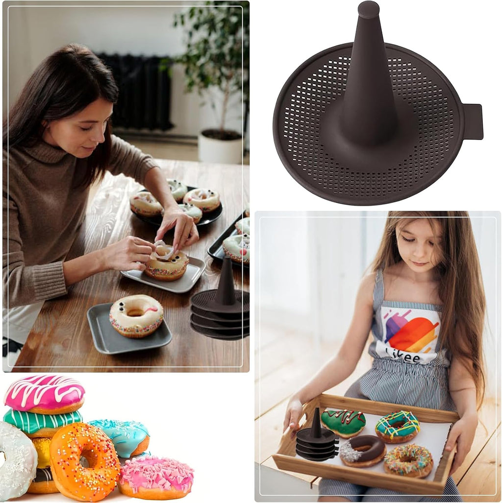 6 Pcs Silicone Donut Mold for Baking M314