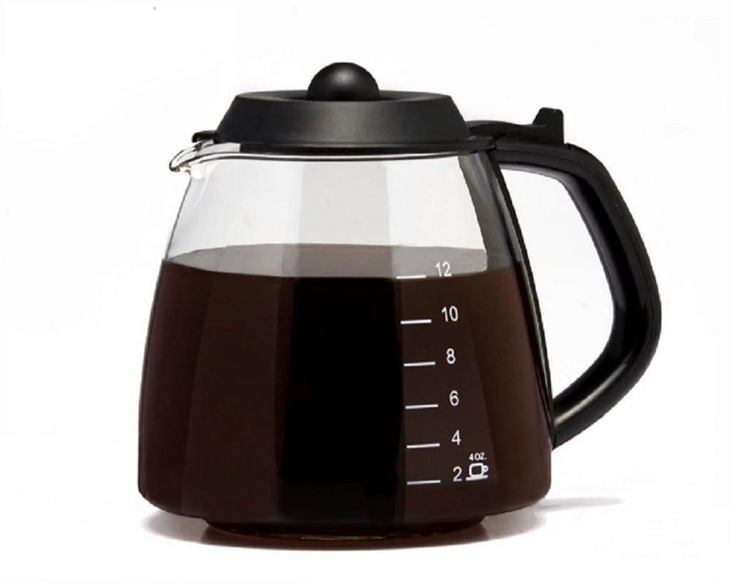 12-Cup Black Replacement Glass Carafe Q259515