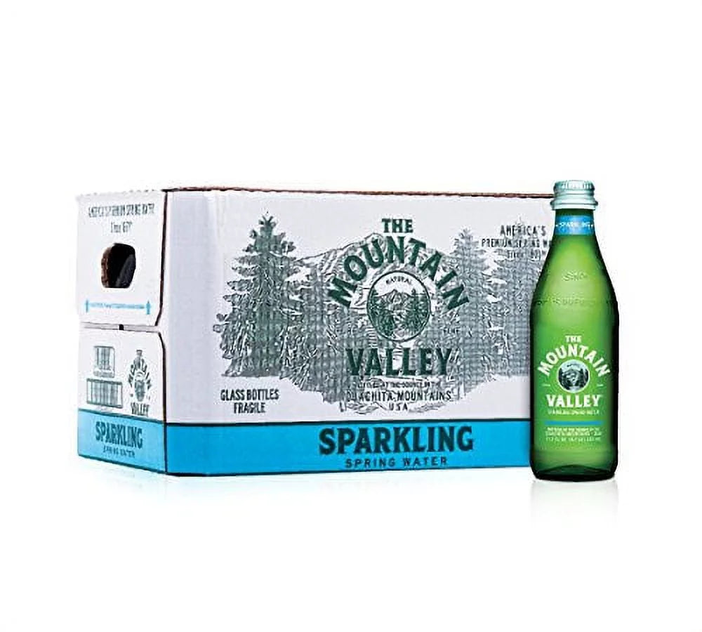 Sparkling Water, 333 mL Glass Bottles (Pack of 24) N3006