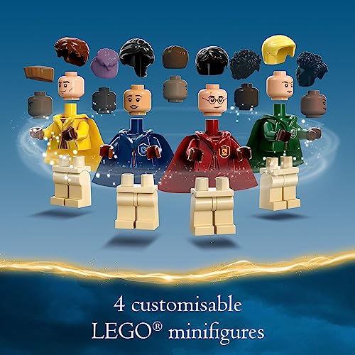 LEGO Harry Potter Quidditch Trunk 76416 Buildable Toy with 4 Minifigures T123