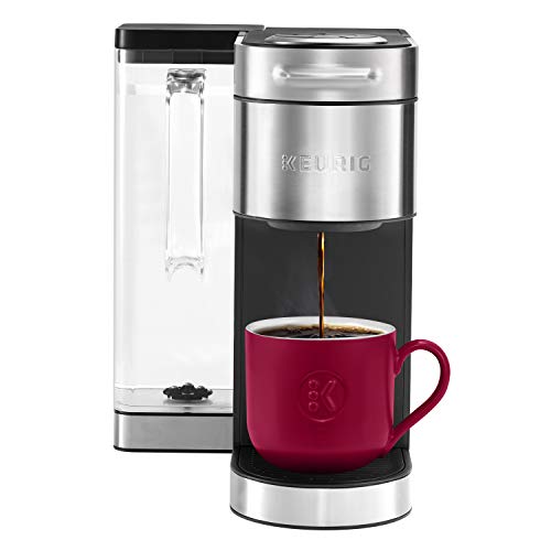 Single Serve K-Cup Pod Coffee Maker, 78oz Removable Reservoir, Stainless Steel V9093