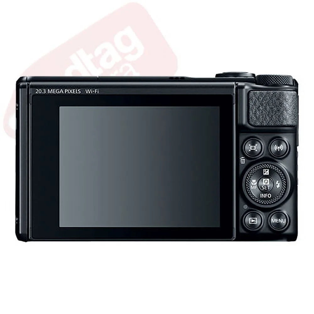 20.3MP 4K Digital Camera 40x Optical Zoom Wi-Fi Black W210