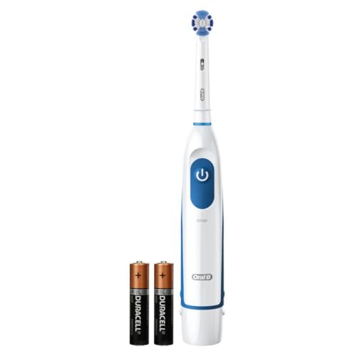 Blue and White Battery Powered Electric Toothbrush I9393