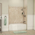 9-Piece Adhesive Tub Surround in Alaskan Ivory L542