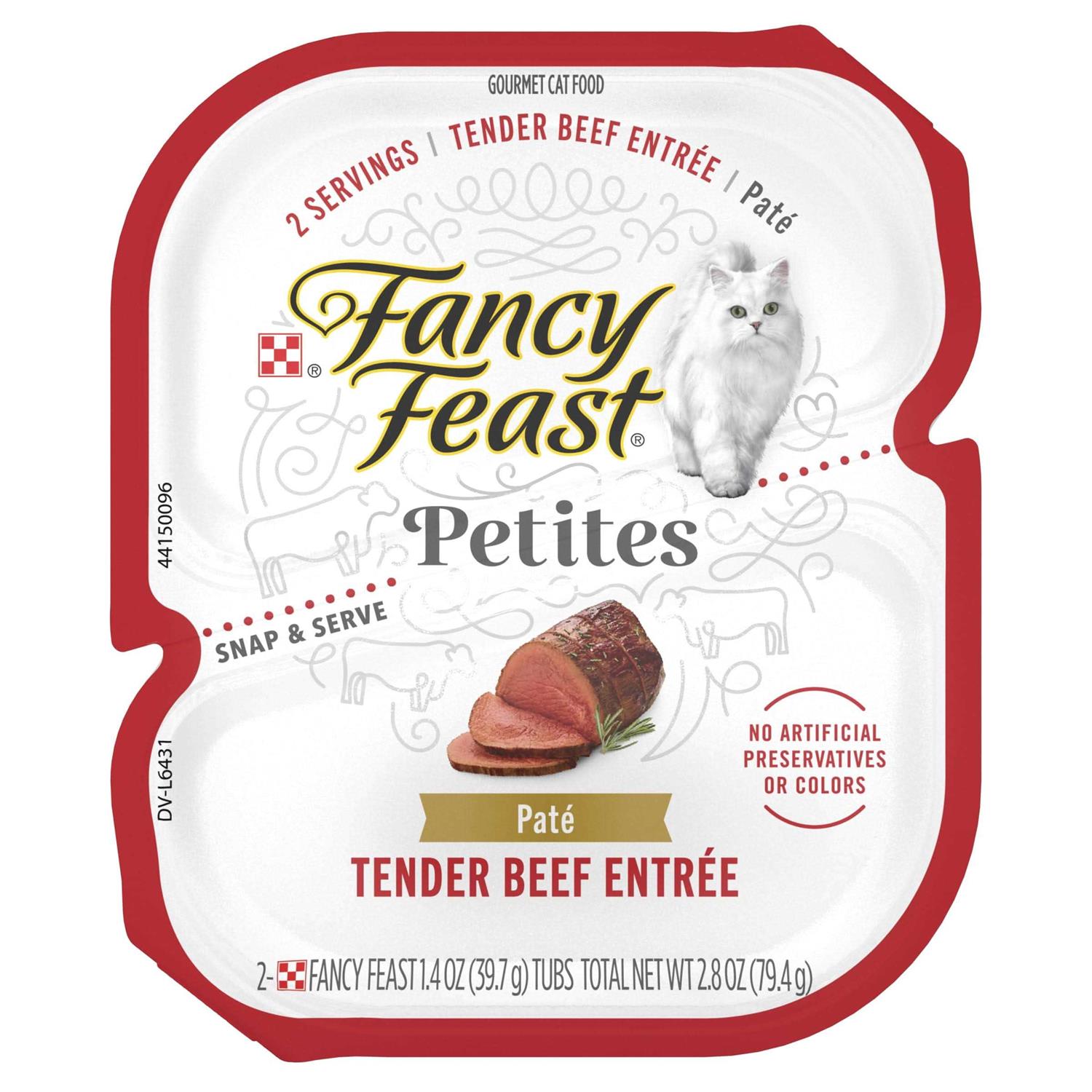 Gourmet Pate Petites Tender Beef Entree Wet Cat Food H930746