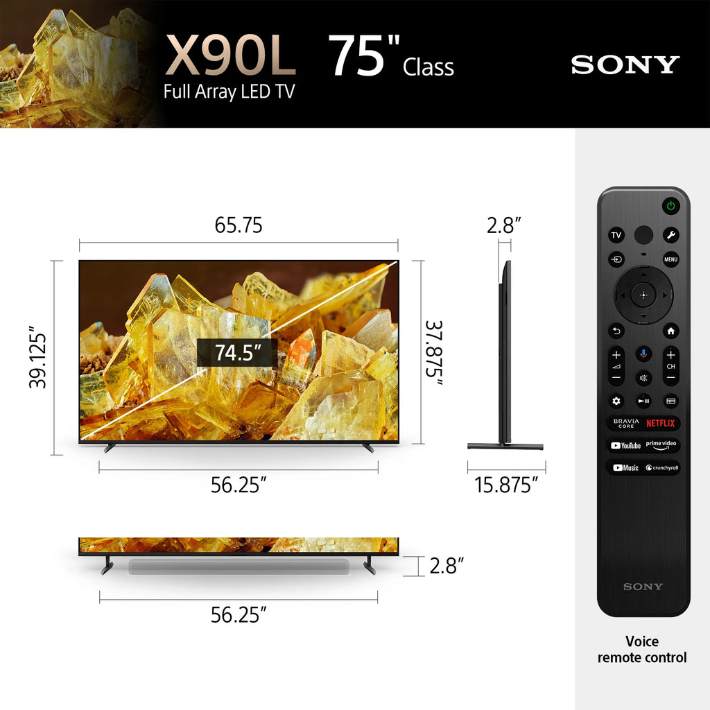 75” Class 4K HDR Full Array LED Smart Google TV Q2007