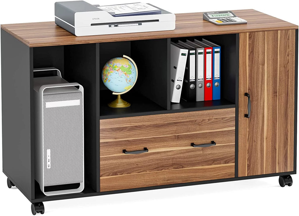 70 inch L Shaped Office Desk with Drawer File Cabinet F81678