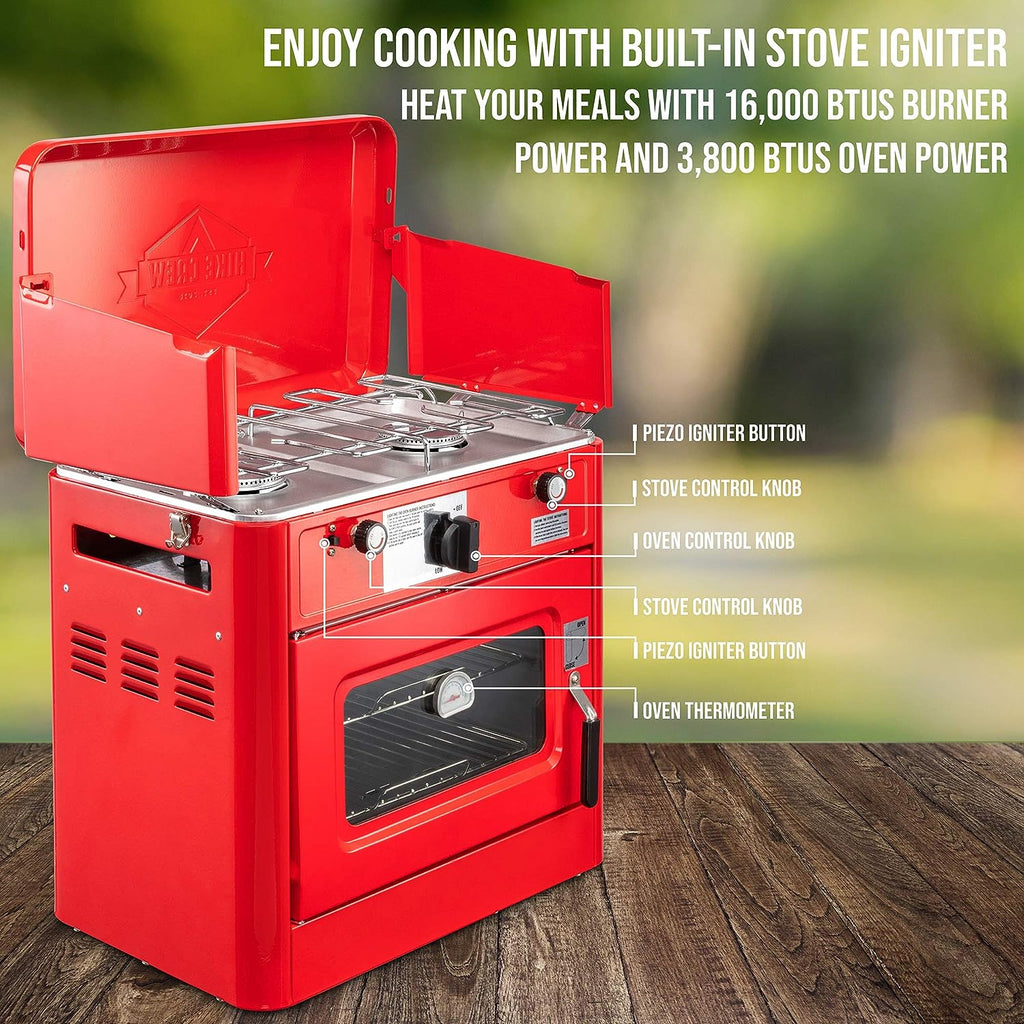 Outdoor Gas Camping Oven with Carry Bag X200550