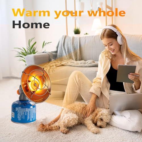 Portable Propane Butane Heater with Electronic Ignition D415408