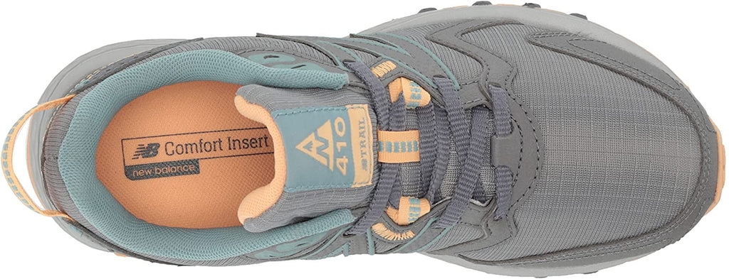 Womens Trail Running Shoe 10 Steel Light Mango J972