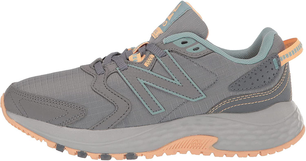 Womens Trail Running Shoe 10 Steel Light Mango J972