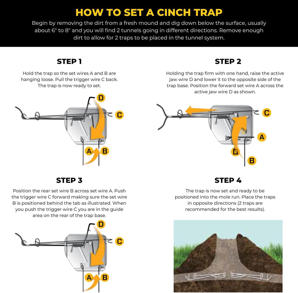 Medium Size Gopher Trap (3 Pack) Q21377
